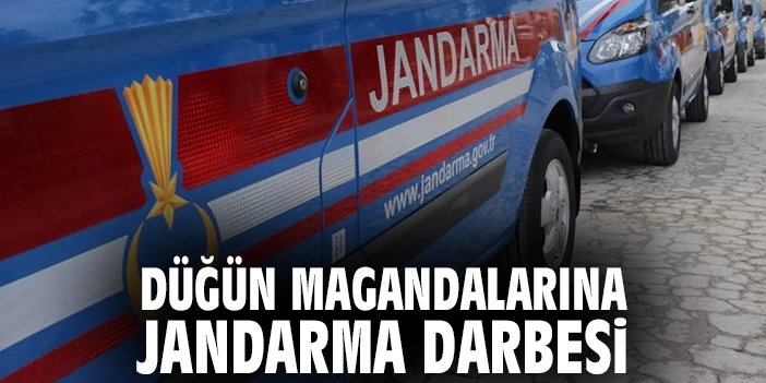 Düğün Magandalarına Jandarma Darbesi