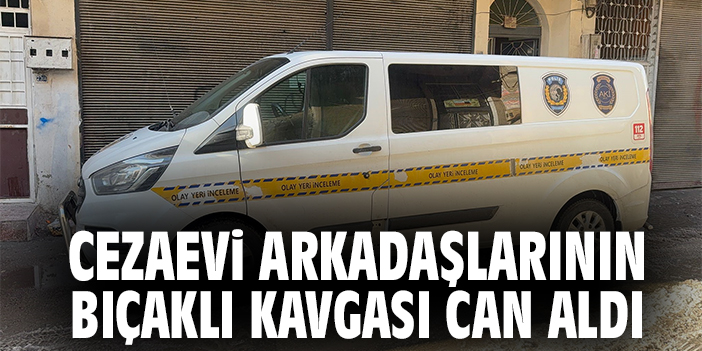 Cezaevi arkadaşlarının bıçaklı kavgası can aldı