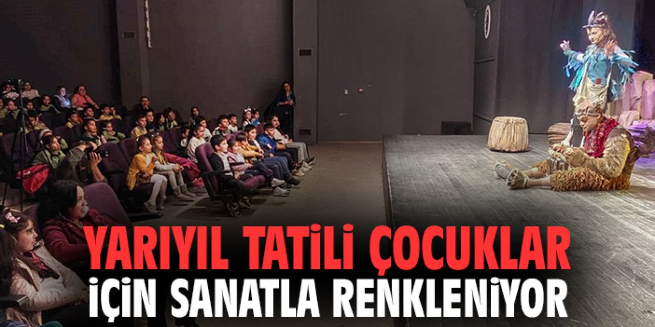 Bornova’da Yarıyıl Tatili Çocuklar İçin Sanatla Renkleniyor
