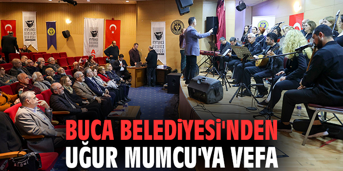 Buca Belediyesi'nden Uğur Mumcu'ya vefa