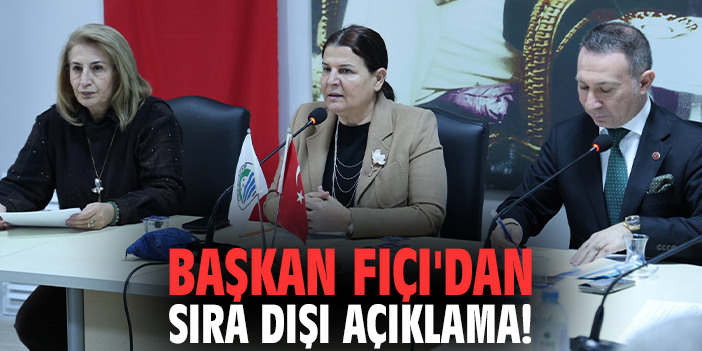Başkan Fıçı'dan sıra dışı açıklama!
