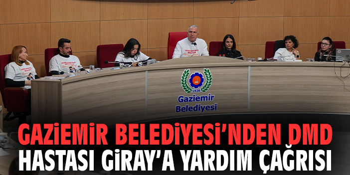 Gaziemir Belediyesi'nden DMD Hastası Giray’a Yardım Çağrısı