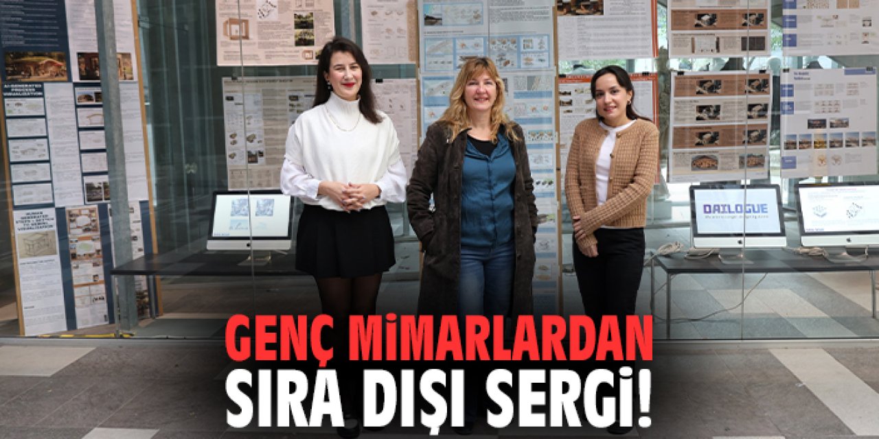 Genç mimarlardan sıra dışı sergi