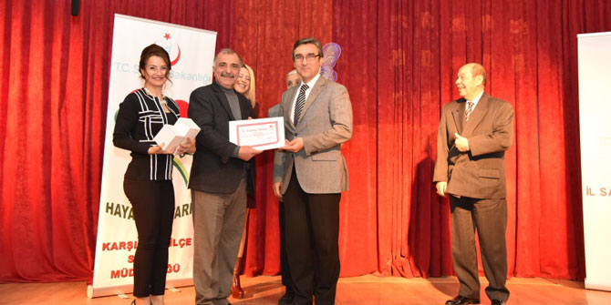 “HAYAT SENİN ELLERİNDE” DİYENLER ÖDÜLLENDİRİLDİ
