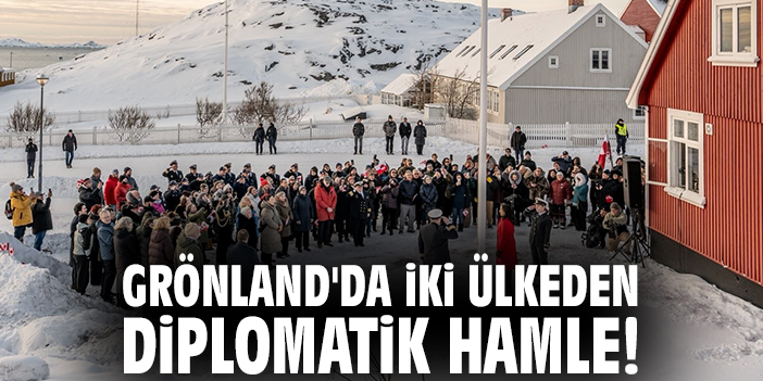 Grönland'da iki ülkeden diplomatik hamle!