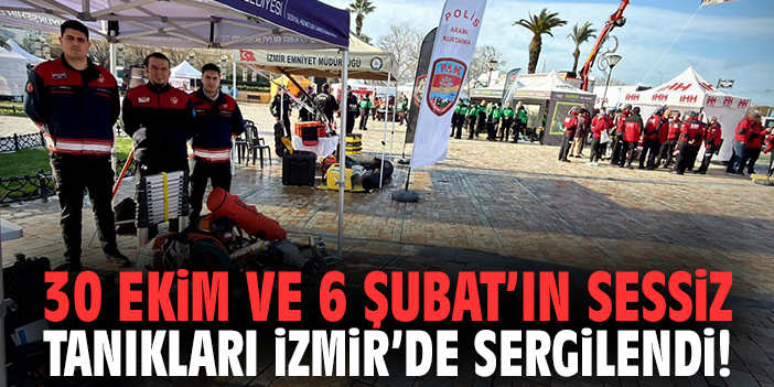 30 Ekim ve 6 Şubat’ın sessiz tanıkları İzmir’de sergilendi