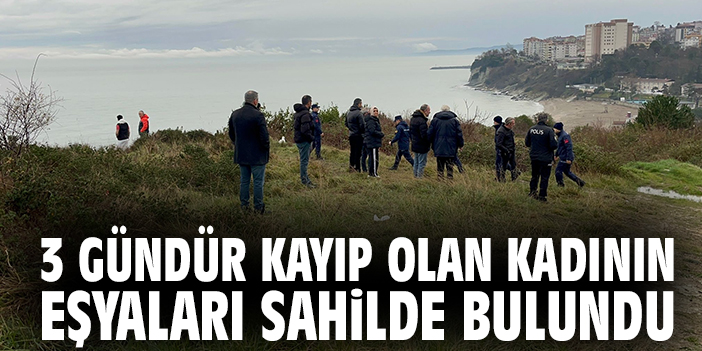 3 Gündür Kayıp Olan Kadının Eşyaları Sahilde Bulundu