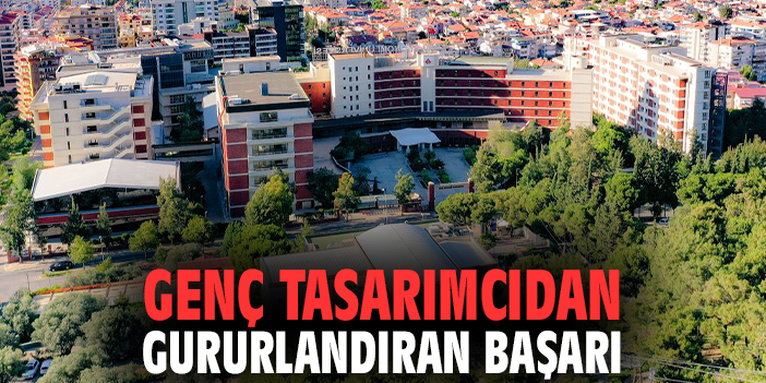 Genç tasarımcıdan gururlandıran başarı