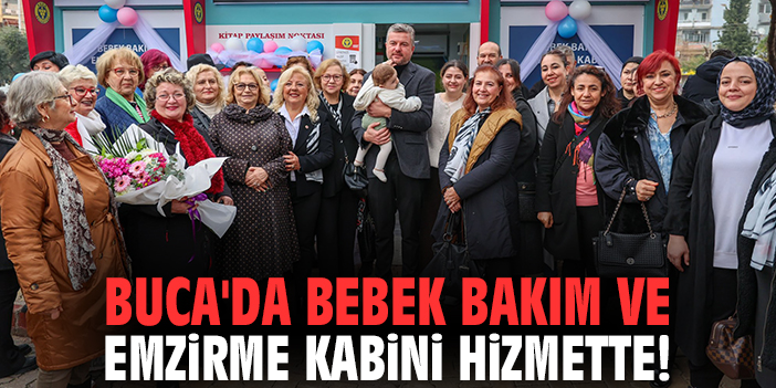 Buca'da Bebek Bakım ve Emzirme Kabini hizmette!