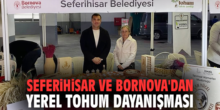 Seferihisar ve Bornova'dan yerel tohum dayanışması