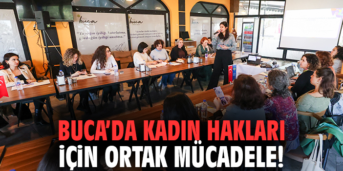 Buca’da Kadın Hakları İçin Ortak Mücadele