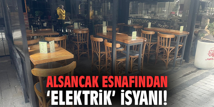 Alsancak esnafından elektrik isyanı!