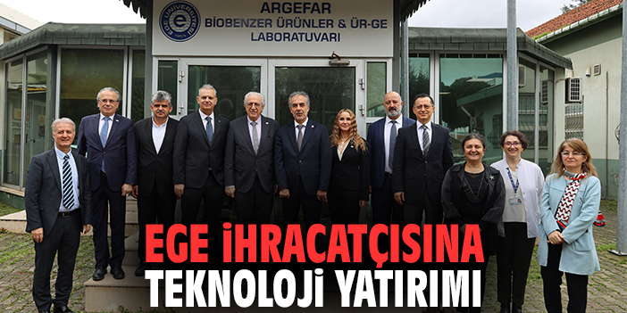 Ege İhracatçısına Teknoloji Yatırımı