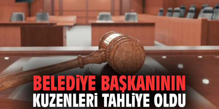 Belediye başkanının kuzenleri tahliye oldu