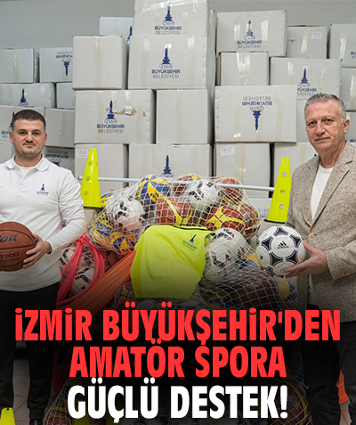 İzmir Büyükşehir'den Amatör Spora Güçlü Destek
