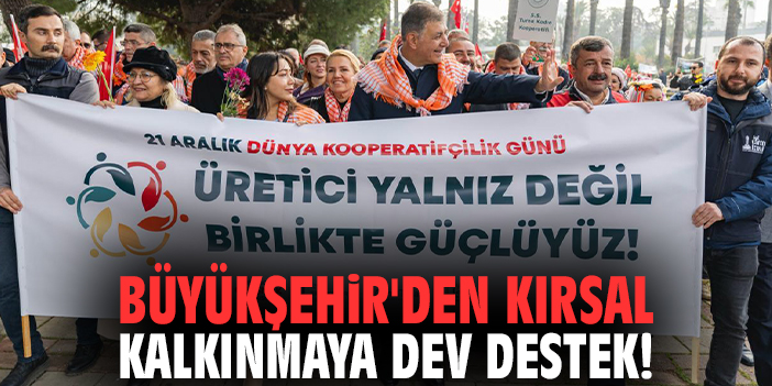 İzmir Büyükşehir'den kırsal kalkınmaya dev destek!