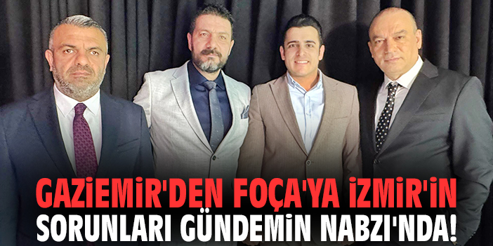 Gaziemir'den Foça'ya İzmir'in sorunları Gündemin Nabzı'nda!