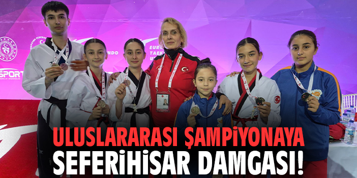 Uluslararası şampiyonaya Seferihisar damgası!
