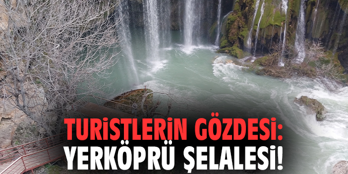 Turistlerin gözdesi: Yerköprü Şelalesi!