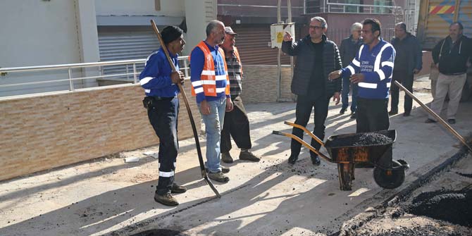 Karşıyaka sokaklarında hizmet seferberliği