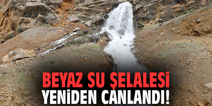 Beyaz Su Şelalesi yeniden canlandı!