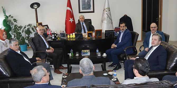 AK Parti Milletvekili İsmail Bilen’den, Belediye Başkanı Salih Hızlı’ya ziyaret