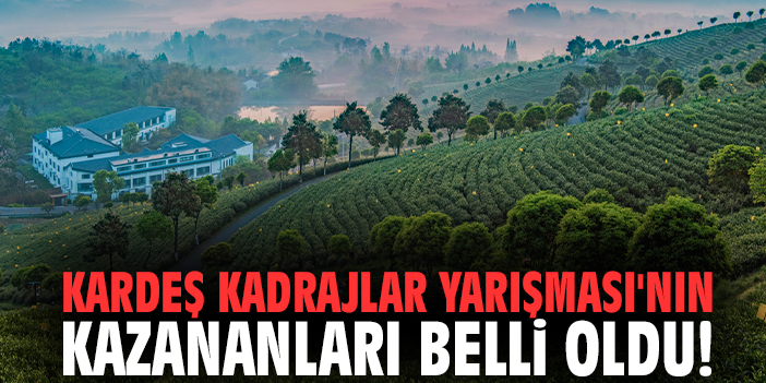 Kardeş Kadrajlar Yarışması'nın kazananları belli oldu!