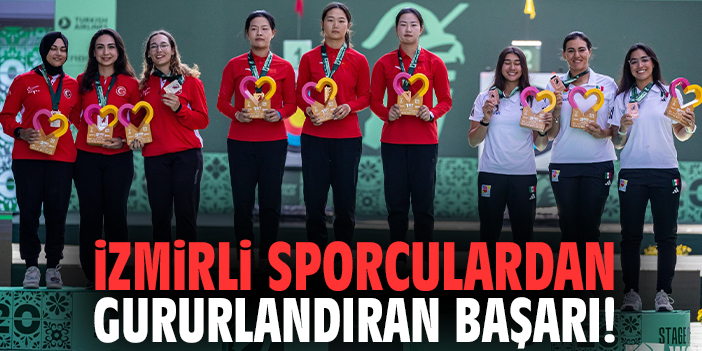 İzmirli sporculardan gururlandıran başarı!
