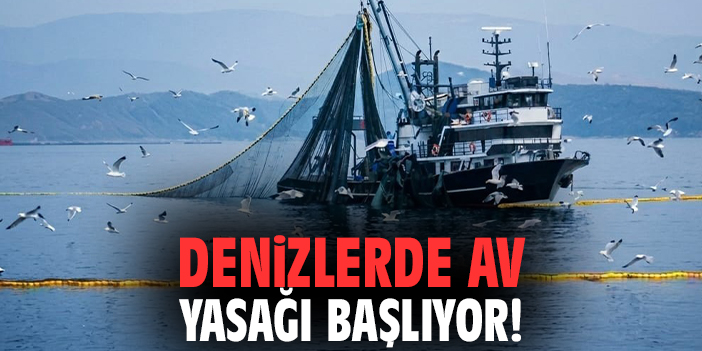 Denizlerde av yasağı başlıyor!