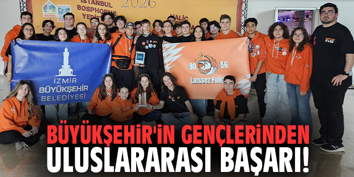 Büyükşehir'in gençlerinden uluslararası başarı!