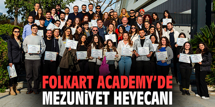 Folkart Academy’de Mezuniyet Heyecanı