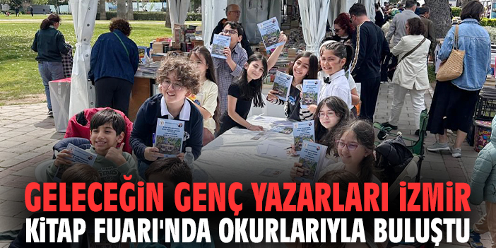 Geleceğin genç yazarları İzmir Kitap Fuarı'nda okurlarıyla buluştu