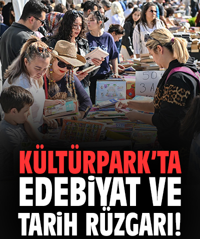 Kültürpark’ta edebiyat ve tarih rüzgarı!