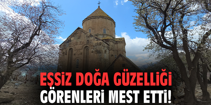 Eşsiz doğa güzelliği görenleri mest etti!