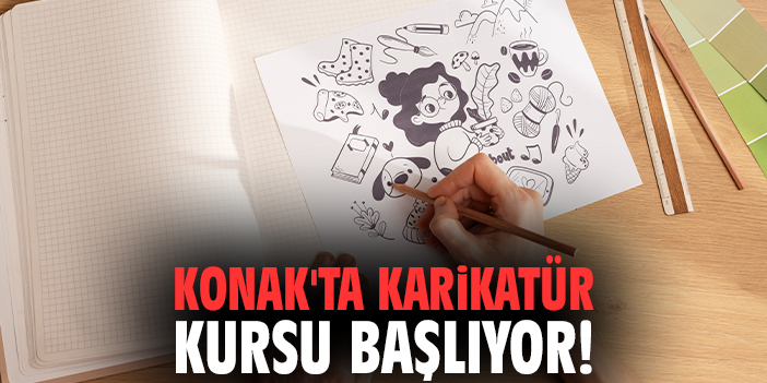 Konak'ta karikatür kursu başlıyor!