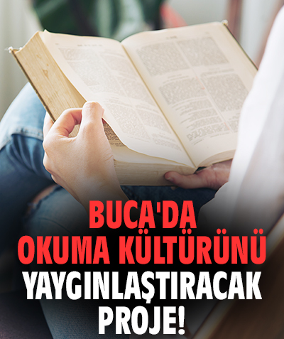 Buca'da okuma kültürünü yaygınlaştıracak proje!