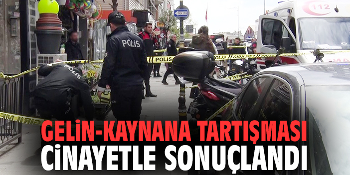 Gelin-kaynana tartışması cinayetle sonuçlandı
