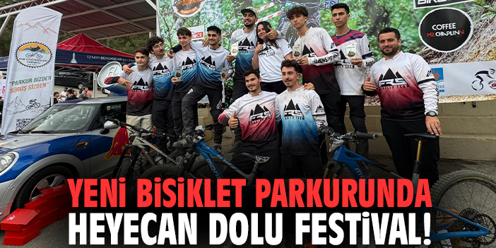 Yeni bisiklet parkurunda heyecan dolu festival!