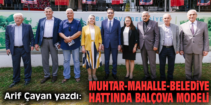 Muhtar-mahalle-belediye hattında Balçova modeli