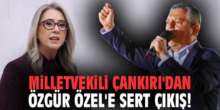 Milletvekili Çankırı'dan Özgür Özel'e sert çıkış!
