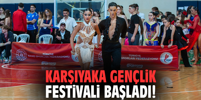 Karşıyaka Gençlik Festivali başladı!