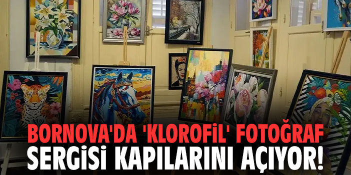 Bornova'da 'Klorofil' fotoğraf sergisi kapılarını açıyor!