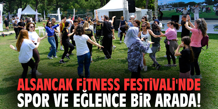 Alsancak Fitness Festivali'nde spor ve eğlence bir arada!
