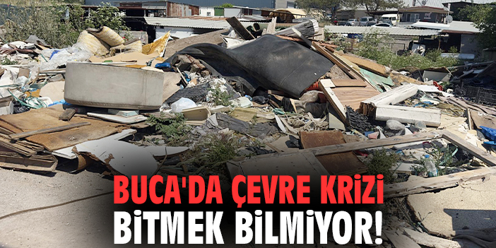 Buca'da çevre krizi bitmek bilmiyor!