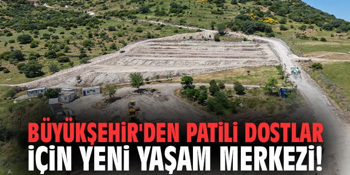 Büyükşehir'den patili dostlar için yeni yaşam merkezi!