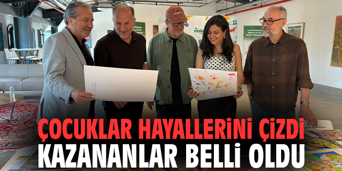 Çocuklar Hayallerini Çizdi, Kazananlar Belli Oldu!