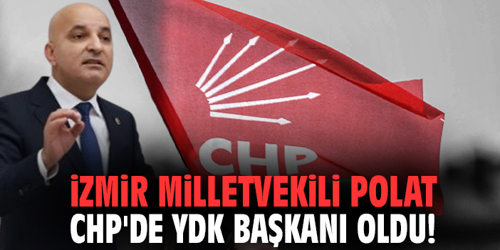 İzmir Milletvekili Polat CHP'de YDK Başkanı oldu!