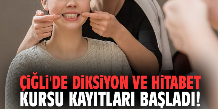 Çiğli'de Diksiyon ve Hitabet kursu kayıtları başladı!