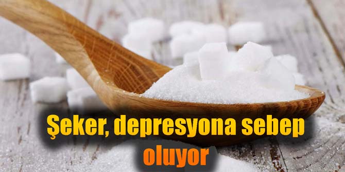 Şeker, depresyona sebep oluyor