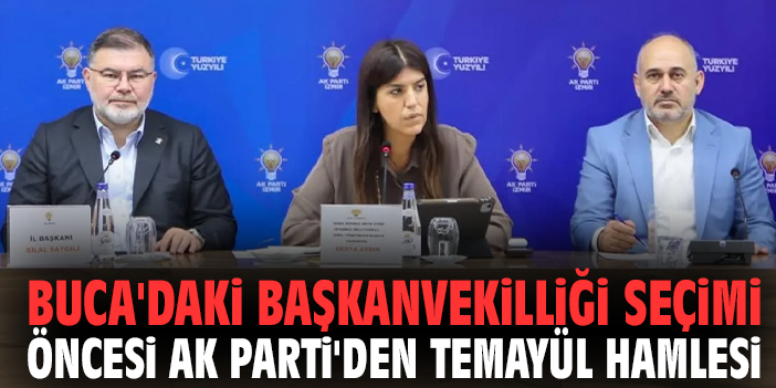 Buca'daki başkanvekilliği seçimi öncesi AK Parti'den temayül hamlesi